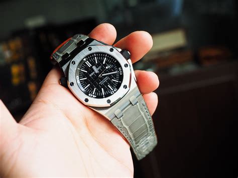 audemars piguet ring|audemars piguet crocodile strap.